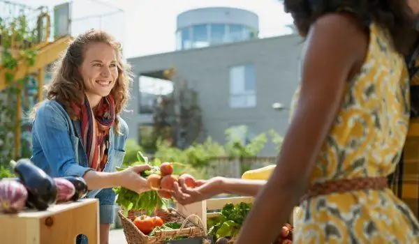 Farm Products Take Over The Center Of Sofia