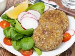 Bakso dengan quinoa