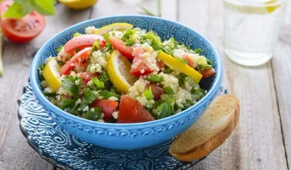 Tabbouleh सलाद के प्रकार - उपयोगी और बहुत स्वादिष्ट