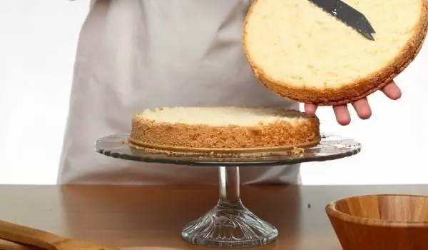 Techniques Pour Couper Les Dessus De Gâteau