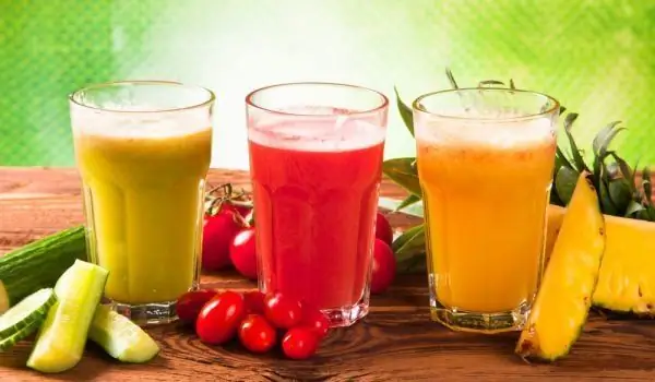 Rules For The Preparation Of Raw Natural Fruit And Vegetable Juices