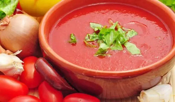 Cold Tomato Soups - Summer-autumn Freshness In Bowls