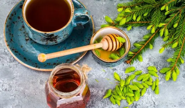 Té con miel para más energía